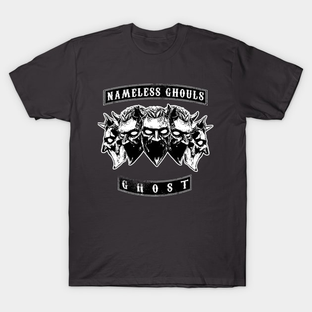 Nameless Ghouls MC T-Shirt by J1JDesign